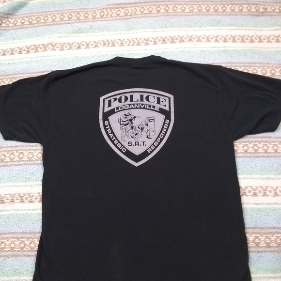 LOGANVILLE POLICE GRAPHIC TEE - Picture 6 of 7